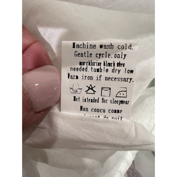 Doe A Deer Whimsical Print Drawing Dress - Doodle Dress size 2 - Picture 7 of 7